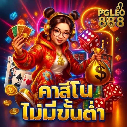 คาสิโนไม่มีขั้นต่ำ รวมค่ายดังครบ ถ่ายทอดสดคมชัด